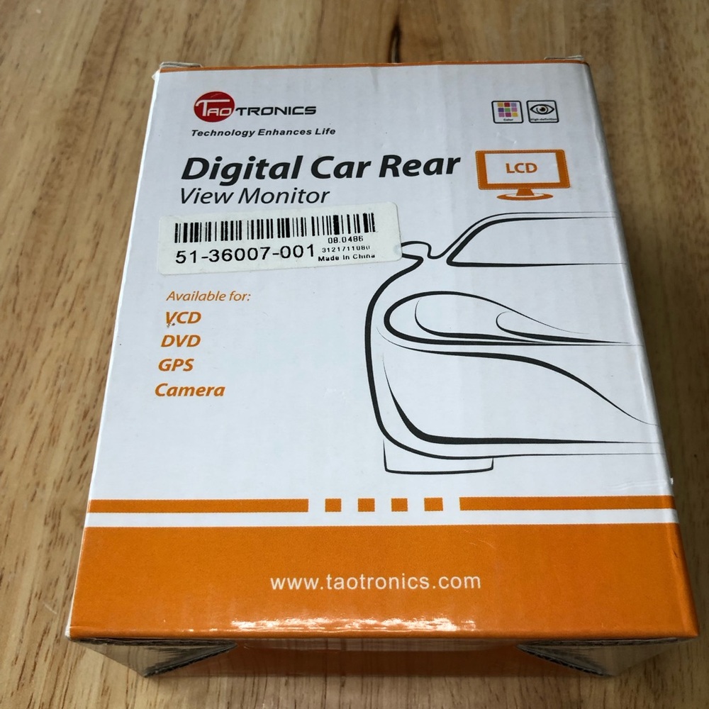 Taotronics Digital Car Rear Monitor